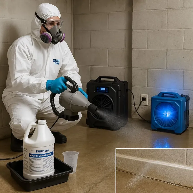 Sanitization and Odor Removal process in Ault Field, WA