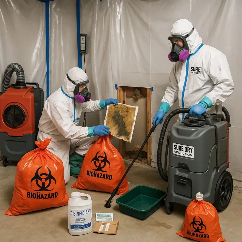 Contaminated Water Handling Protocols process in Ault Field, WA